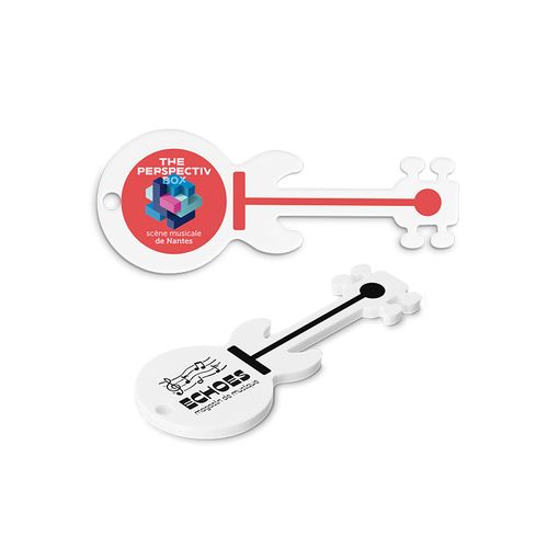 FICHA DE PLÁSTICO (ABS) FORMA GUITARRA FICHA DE PLÁSTICO (ABS) FORMA GUITARRA