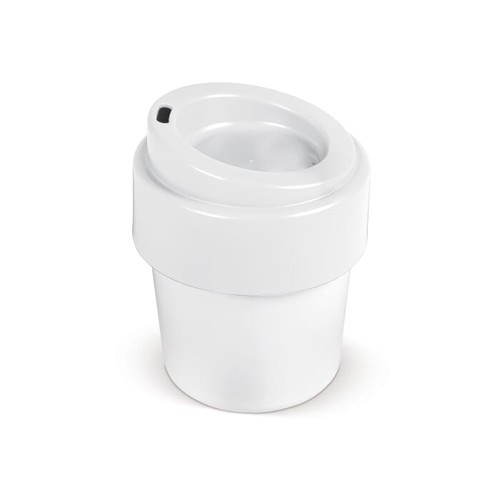 Coffee cup Hot-but-cool with lid 240ml
