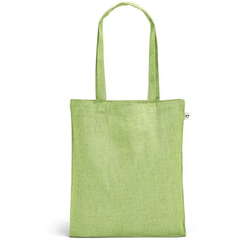 RYNEK. Recycled cotton bag (70%) and polyester (30% rPET) (140 g/m²)