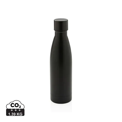 Bouteille iso couleur pleine en acier inoxydable recyclé RCS Bouteille iso couleur pleine en acier inoxydable recyclé RCS