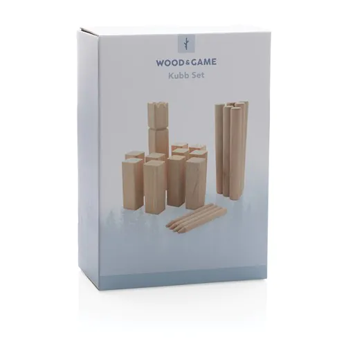 Houten kubb set Houten kubb set
