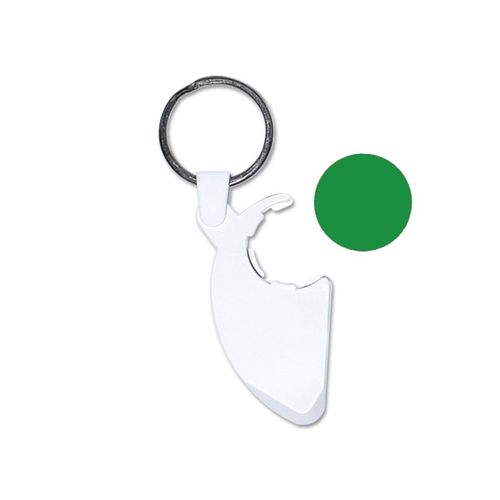KEY-RING TOKEN HOLDER WITH SCRATCHCARD SCRAPER