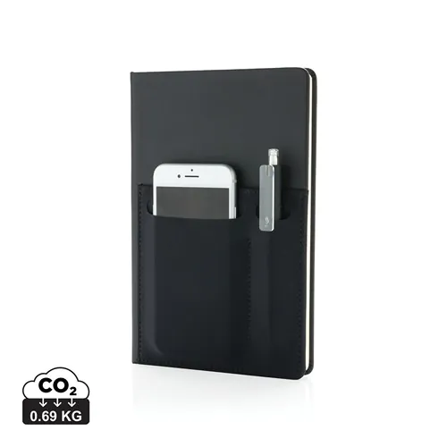 A5 Deluxe notebook with smart pockets A5 Deluxe notebook with smart pockets