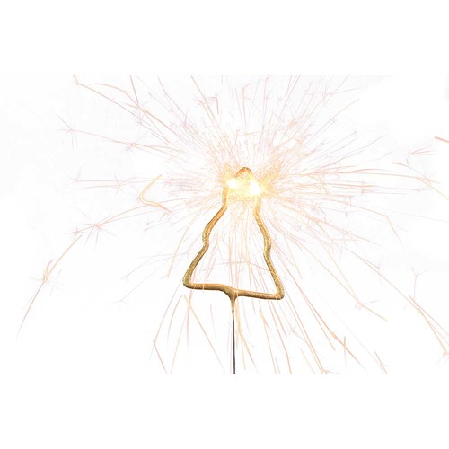 Wondercandle mini with Wondercard - tree, gold Wondercandle mini with Wondercard - tree, gold