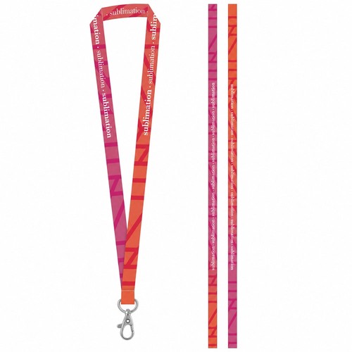 BRIGHTON S. Échantillon imprimé de SET Lanyard SUBLIMATION Long II (20 mm) avec mousqueton à porte de 20 mm BRIGHTON S. Échantillon imprimé de SET Lanyard SUBLIMATION Long II (20 mm) avec mousqueton à porte de 20 mm