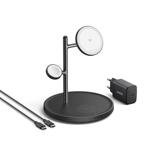 Anker MagGo Wireless Charging Stand (3-in-1 Stand)