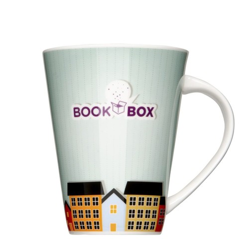 Coupe conique BoneChina 122 avec impression 9C HL plein décor