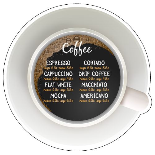 Set de table de forme personnalisée - Stratifié