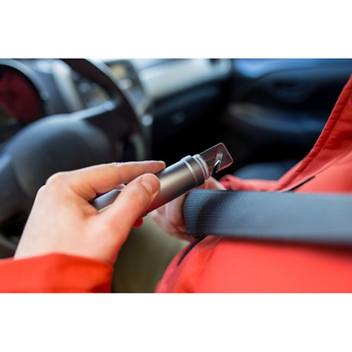 Emergency torch, seat belt cutter, safety hammer | Malli