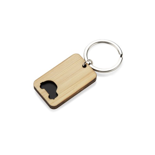 Bamboo keychain CARVE
