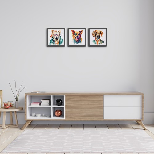 płótno z nadrukiem