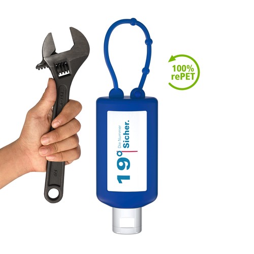 Pâte de nettoyage des mains, Bumper de 50 ml, bleu, Body Label