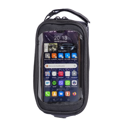 600D polyester bicycle bag with mobile holder 600D polyester bicycle bag with mobile holder