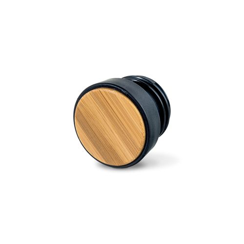 Gourde en aluminium avec bouchon avec insert en bambou, 500 ml Gourde en aluminium avec bouchon avec insert en bambou, 500 ml