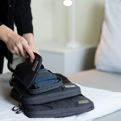 Blue Cycle Packing Cubes TROIKA BLUE CYCLE PACKING CUBES Blue Cycle Packing Cubes TROIKA BLUE CYCLE PACKING CUBES