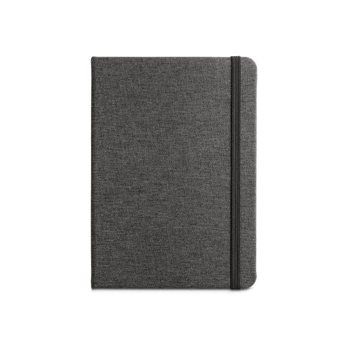 BOYD. A5 notebook in recycled polyester (100% rPET) with lined sheets BOYD. A5 notebook in recycled polyester (100% rPET) with lined sheets
