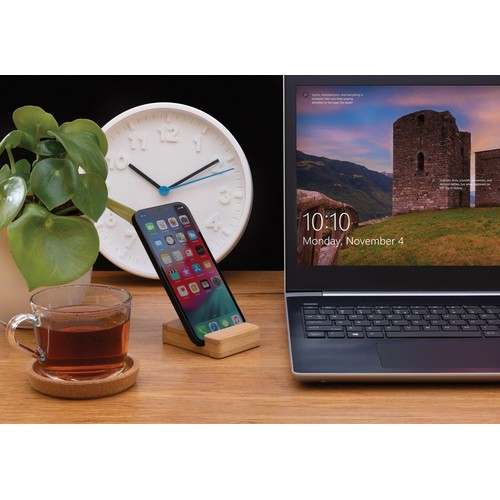 Bamboe telefoon standaard