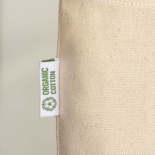 220/g m2 organic cotton shopping bag, long hanles
