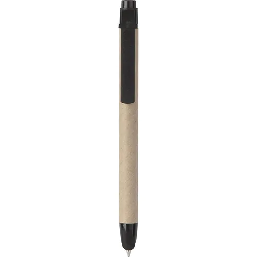 TOUCH SCREEN BALLPOINT PEN IN PLASTIC AND RECYCLED CARDBOARD