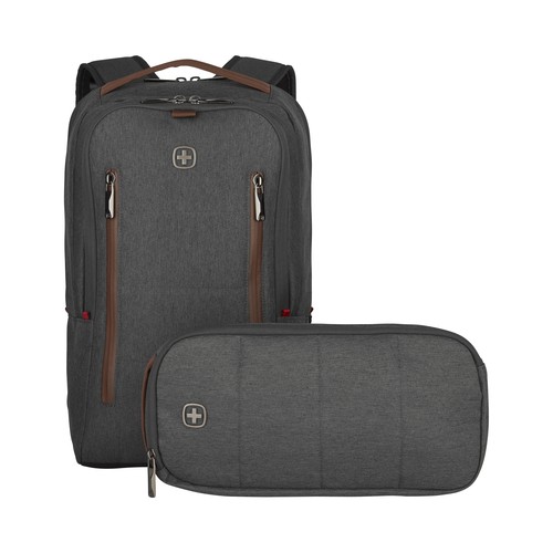 Laptop Backpack with Cross Body Day Bag Wenger CITY STYLE UPGRADE 16` 15 / 4 l