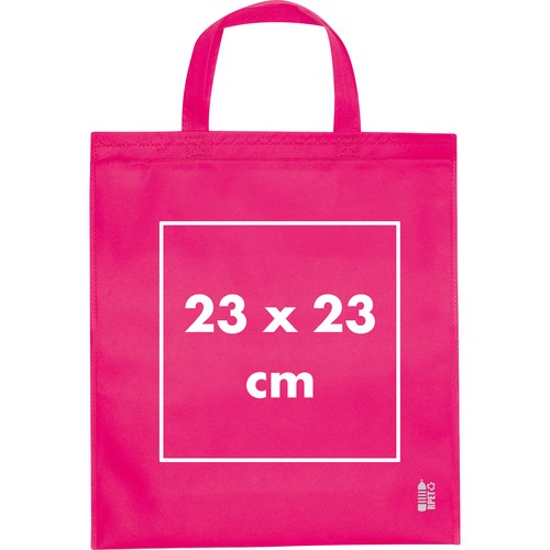 Borsa da shopping realizzata in tessuto non tessuto riciclato PELAGIA Borsa da shopping realizzata in tessuto non tessuto riciclato PELAGIA