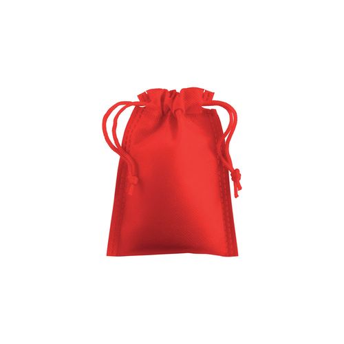 80g/m2 not woven bag with strings, 10 x 14 cm