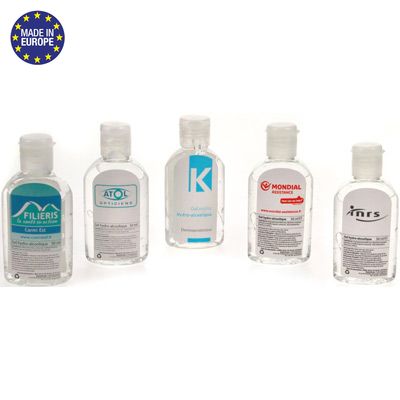 50 ml bottle or hydro-alchoholic gel