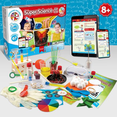 6 in 1 Super Science Kit I. Educatief spel voor kinderen