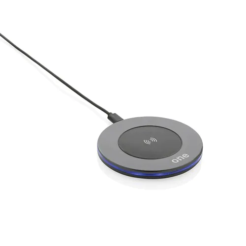 Caricatore wireless 10W in alluminio RCS Terra Caricatore wireless 10W in alluminio RCS Terra