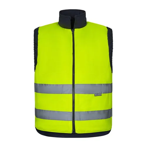 VL DIANA. Padded vest (220g/m²), reversible and multi-pocket, in polyester (100%), with zip fastening and reversible puller VL DIANA. Padded vest (220g/m²), reversible and multi-pocket, in polyester (100%), with zip fastening and reversible puller