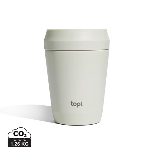Topl Recycled Steel To Go Tumbler Patented 360 Lid 235ml Topl Recycled Steel To Go Tumbler Patented 360 Lid 235ml