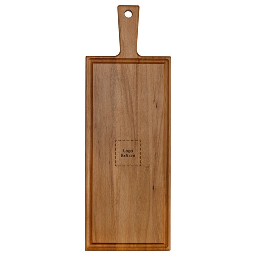 Beech board with handle 48x17 cm