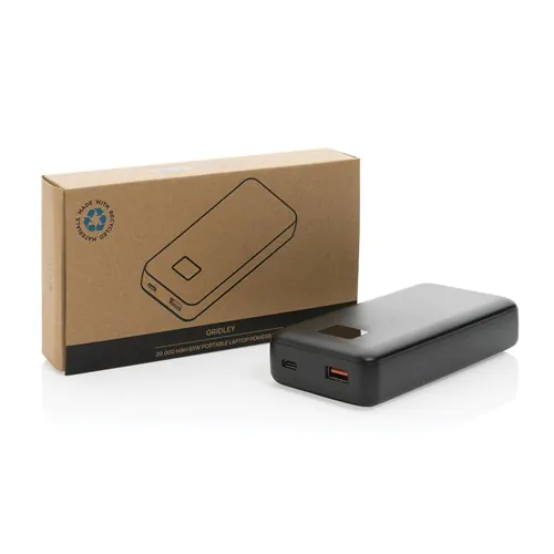 SuperPowerbank 20.000mAh et 65W en plastique RCS Gridley SuperPowerbank 20.000mAh et 65W en plastique RCS Gridley