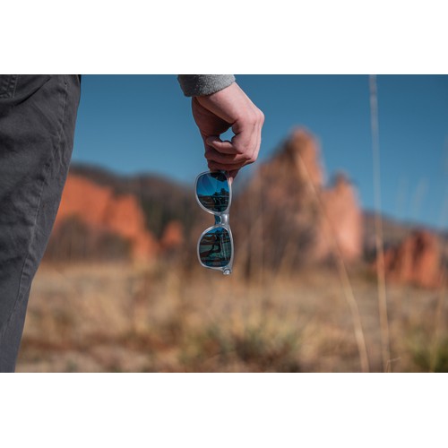 Gleam RCS recycled PC mirror lens sunglasses