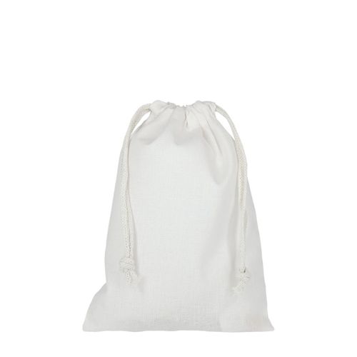 Pochon coton FIDJI S 155 - Blanc