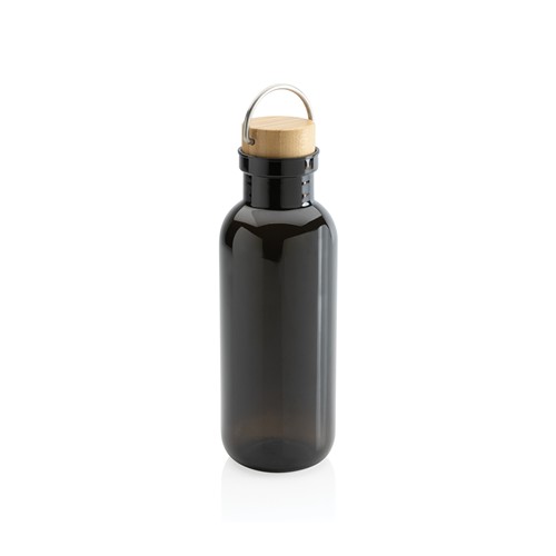 Bouteille 680ml en rPET RCS, couvercle en bambou Bouteille 680ml en rPET RCS, couvercle en bambou