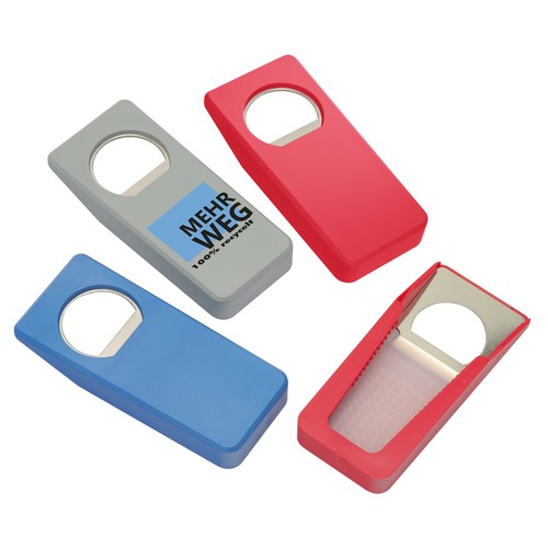 Bottle opener recycling with seal "Alpha"