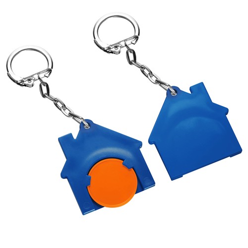 Chip holder with 1€ chip "house" Chip holder with 1€ chip "house"