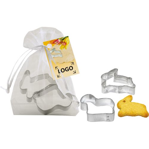 Cookie Cutters in Organza Bag