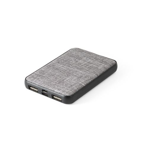 RENEWAL BATTERY. Power bank 5.000 mAh wykonany w PET pochodzącego z recyklingu (100% rPET) RENEWAL BATTERY. Power bank 5.000 mAh wykonany w PET pochodzącego z recyklingu (100% rPET)