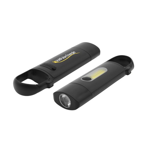COB flashlight with carabiner COB flashlight with carabiner