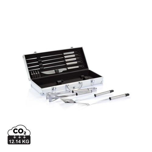 12 pcs barbecue set in aluminium box 12 pcs barbecue set in aluminium box