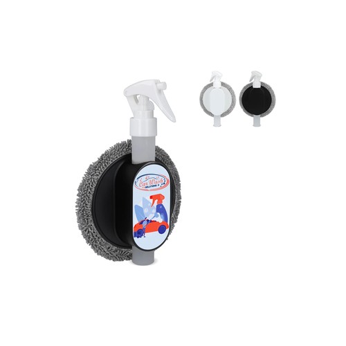 2-in-1 spray and cleaning rag