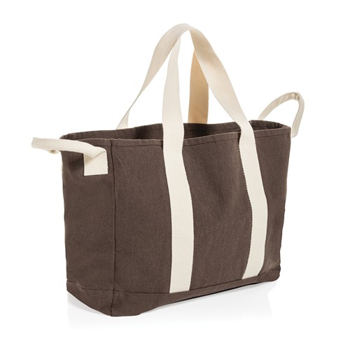 BEAU AWARE™ Beach bag 400gsm recycled canvas, with side hand BEAU AWARE™ Beach bag 400gsm recycled canvas, with side hand
