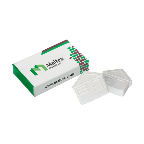 Box with 2 house mints Box with 2 house mints