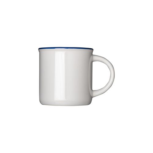 240 ml Vintage-Keramikbecher mit Sublimationsbeschichtung und farbigem Rand 240 ml Vintage-Keramikbecher mit Sublimationsbeschichtung und farbigem Rand