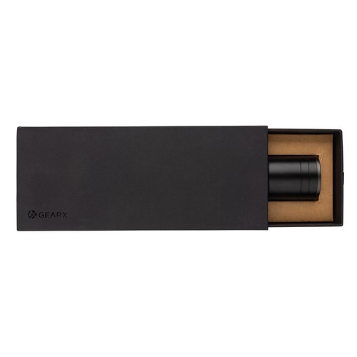 Linterna resistente recargable USB de aluminio reciclado RCS Linterna resistente recargable USB de aluminio reciclado RCS