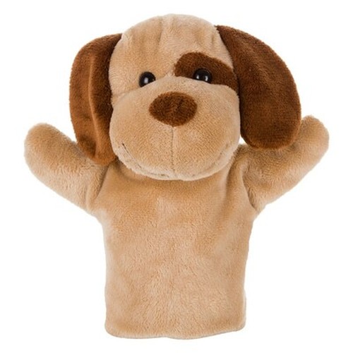 Plush dog, hand puppet | Obie Plush dog, hand puppet | Obie