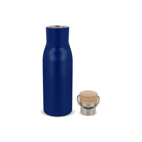 Thermo fles met bamboe deksel 500ml Thermo fles met bamboe deksel 500ml