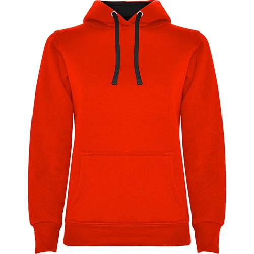 Felpa slim fit con cappuccio URBAN WOMAN